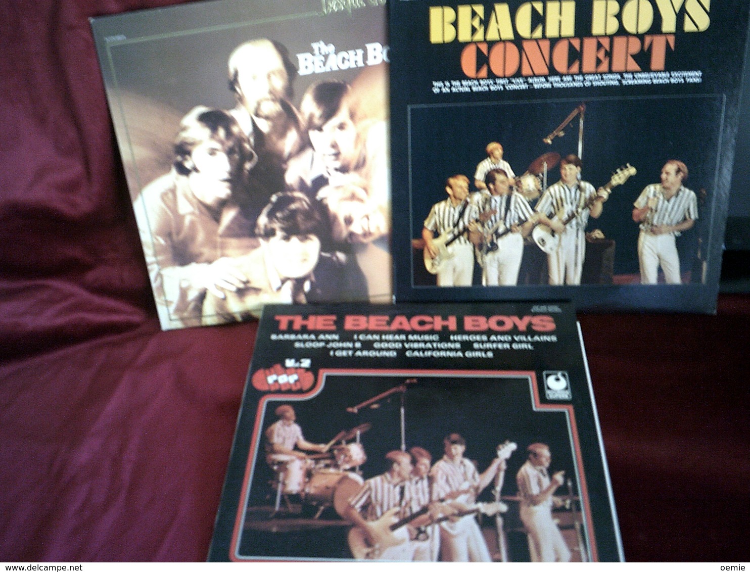 BEACH BOYS   ° COLLECTION DE 7 / 33 TOURS - Vollständige Sammlungen