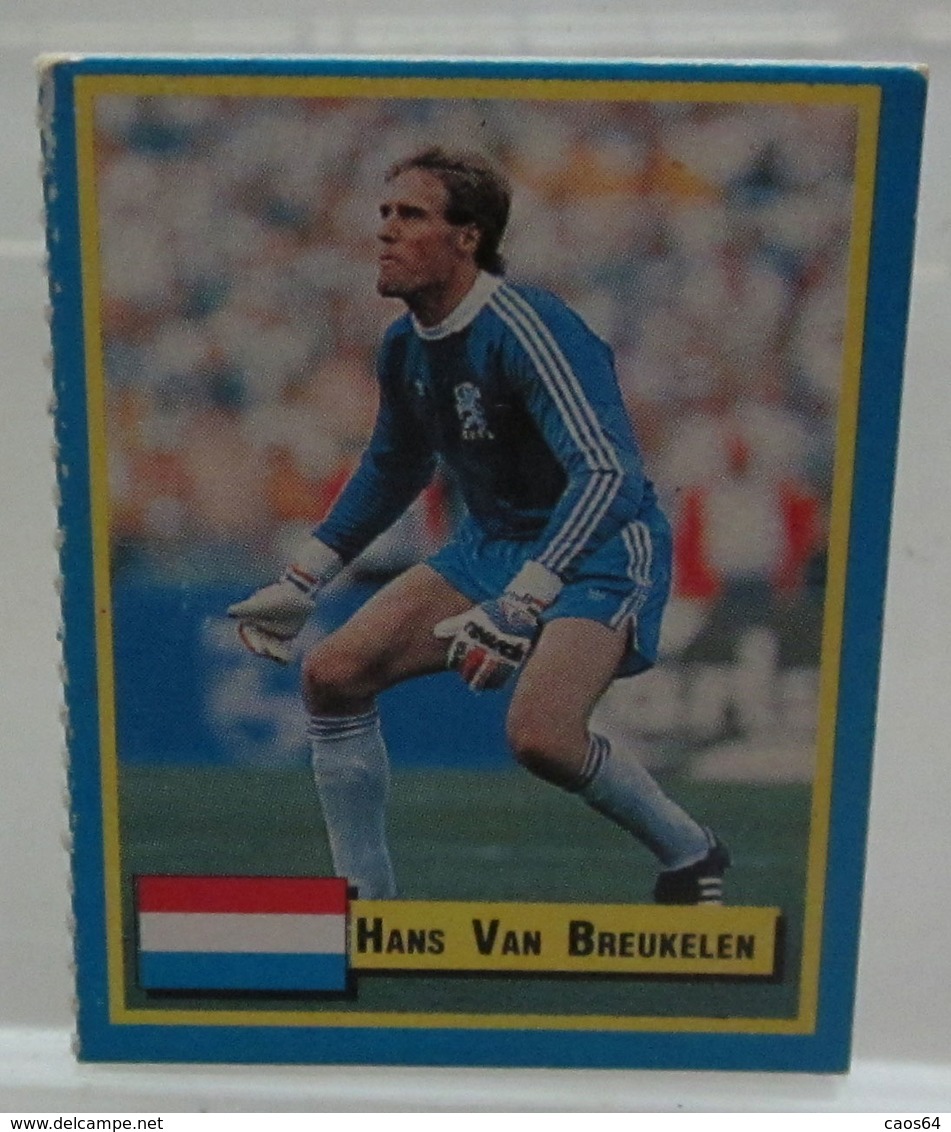 TOP MICRO CARDS 1989  HANS VAN BREUKELEN - Trading Cards