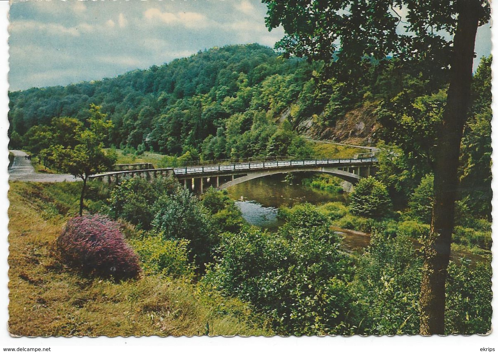 La Vallée De L'Ourthe: Le Pont De Rensiwez. - Houffalize