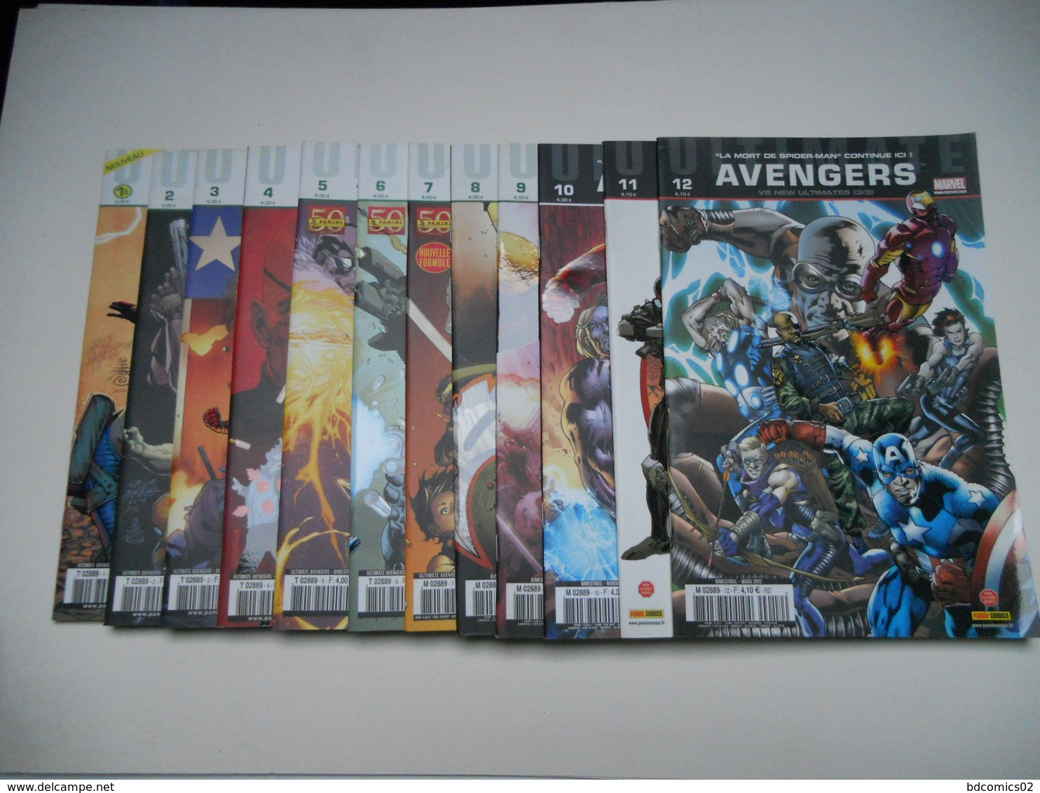 Avengers Ultimate Collection Complete Du N°1 Au N°12 Marvel Panini Comics Tbe - Wholesale, Bulk Lots