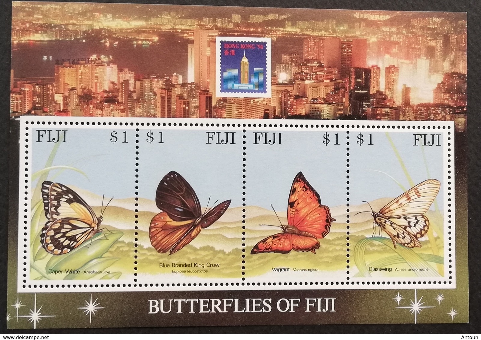 Fiji  Hong Kong "94 S/S - Fiji (1970-...)