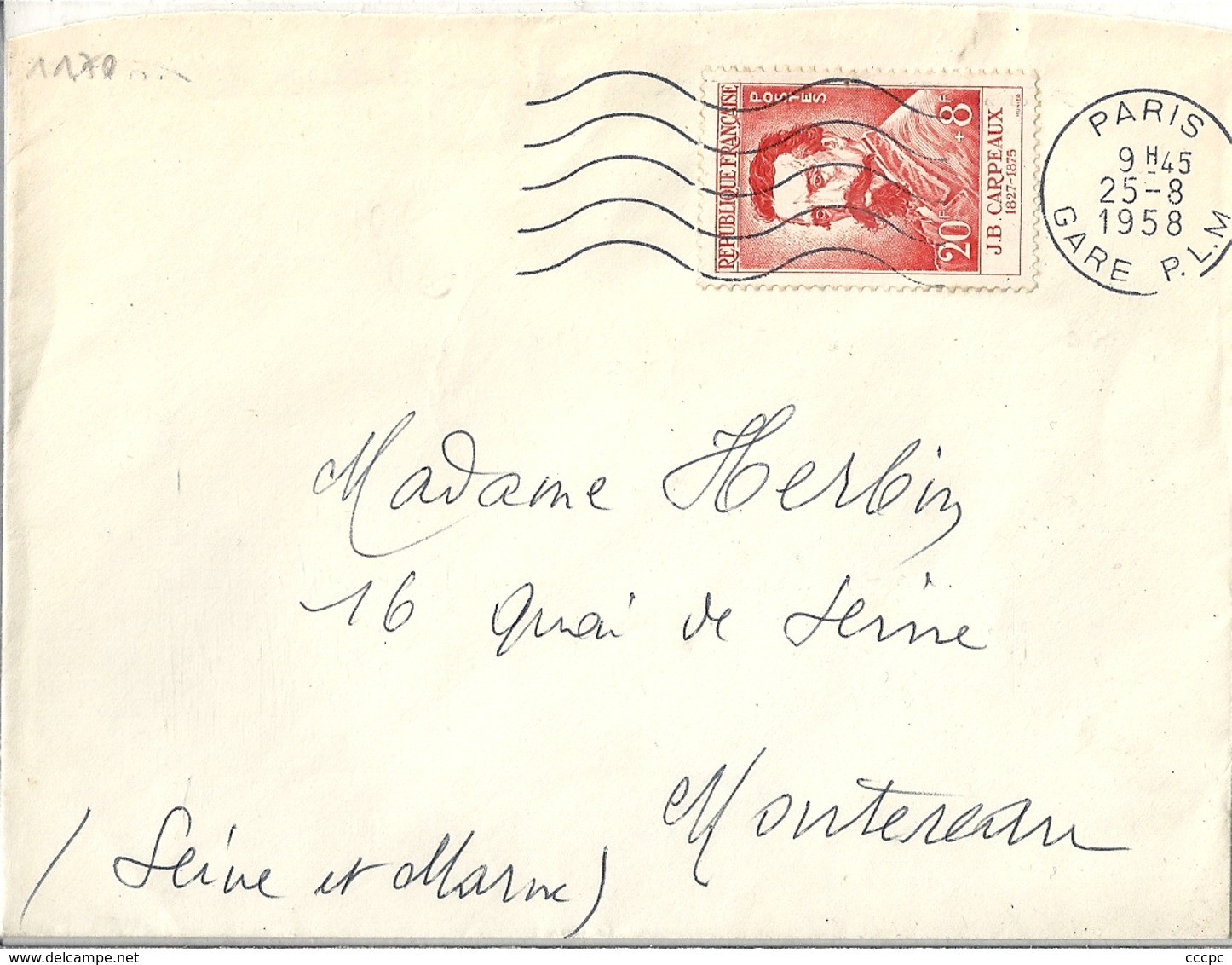 France Lettre Affranchie - Covers & Documents