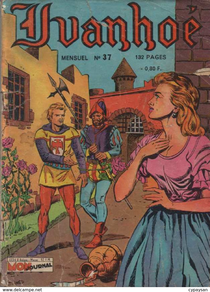 IVANHOE N° 37  BE MON JOURNAL 03-1963 RARE - Petit Format