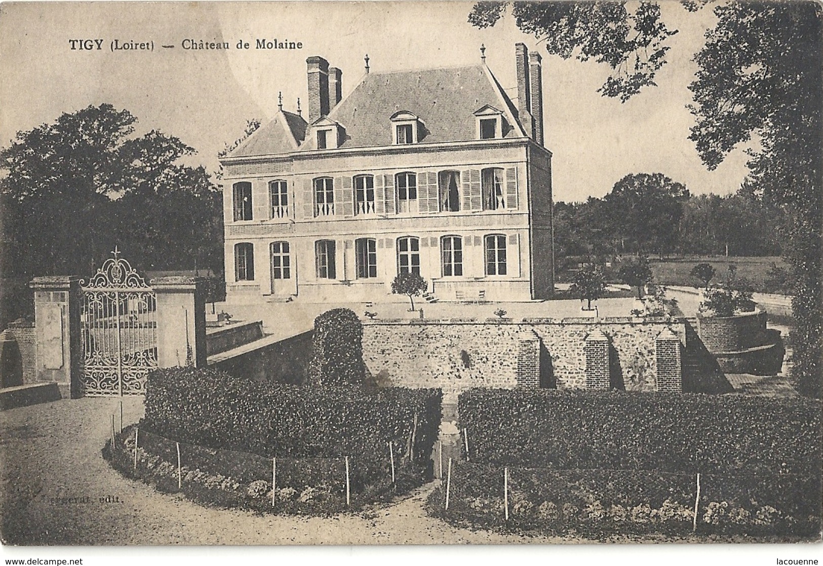 T 6288 TIGY  CHATEAU DE MOLAINE - Autres & Non Classés