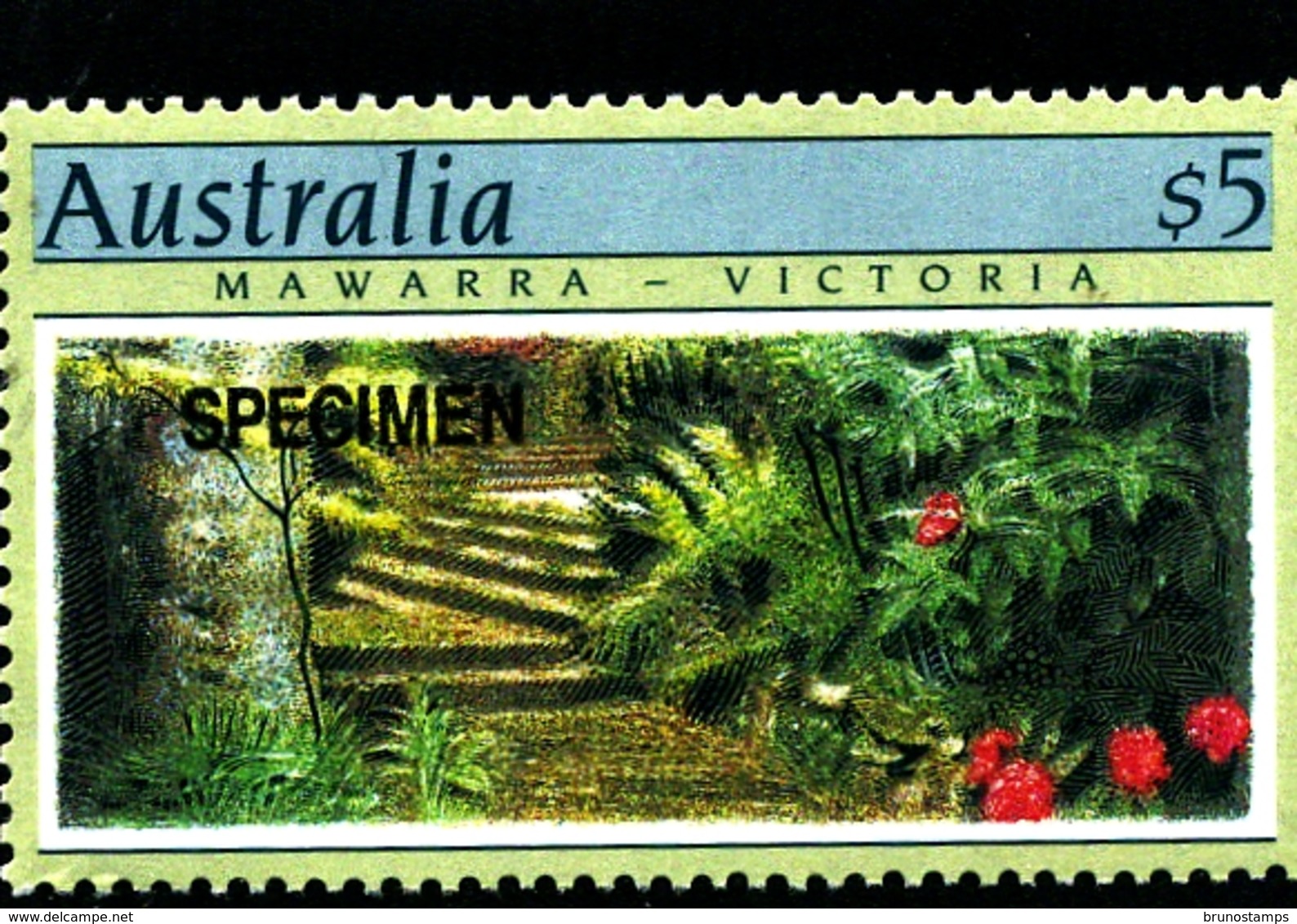 AUSTRALIA - 1993  $ 5  MAWARRA  SPECIMEN  OVERPRINTED  MINT NH - Abarten Und Kuriositäten