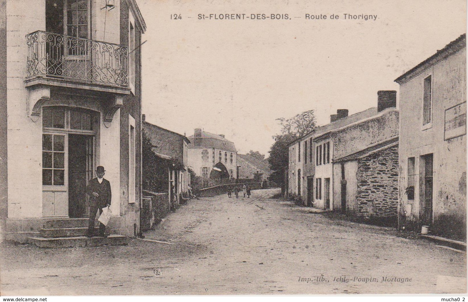 85 - SAINT FLORENT DES BOIS - ROUTE DE THORIGNY - Saint Florent Des Bois