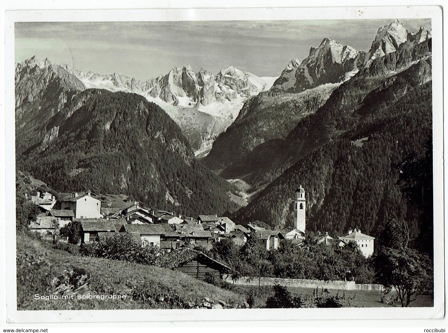 Soglio Mit Scioragruppe - Soglio