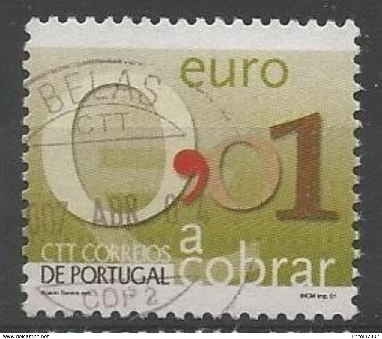 LSJP PORTUGAL (2) STAMPS FOR LACK OF PORTE - Used Stamps