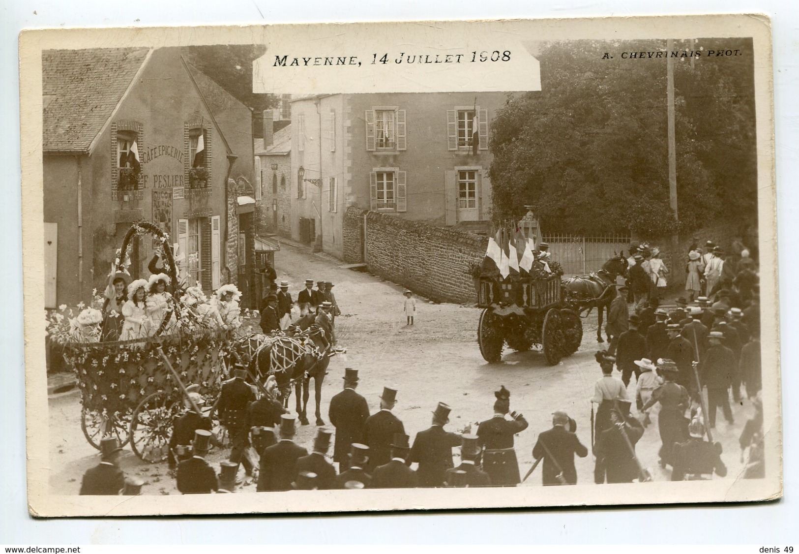 Carte Photo Mayenne - Mayenne