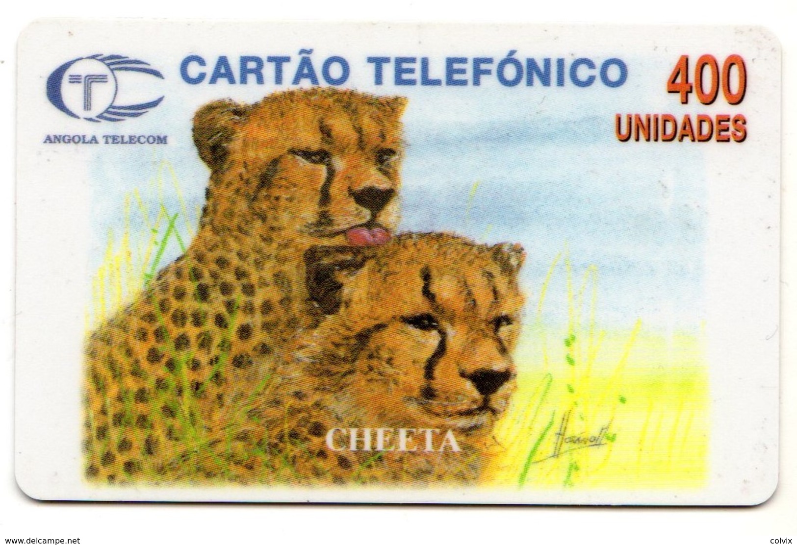 ANGOLA REF MV CARDS ANG-08 400U - Angola