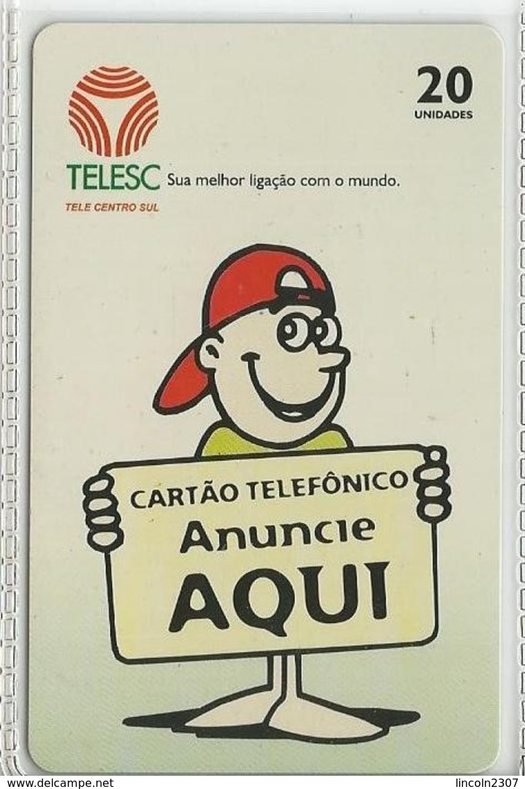 LSJP BRAZIL PHONECARD ADVERTISING - TELESC - Brésil