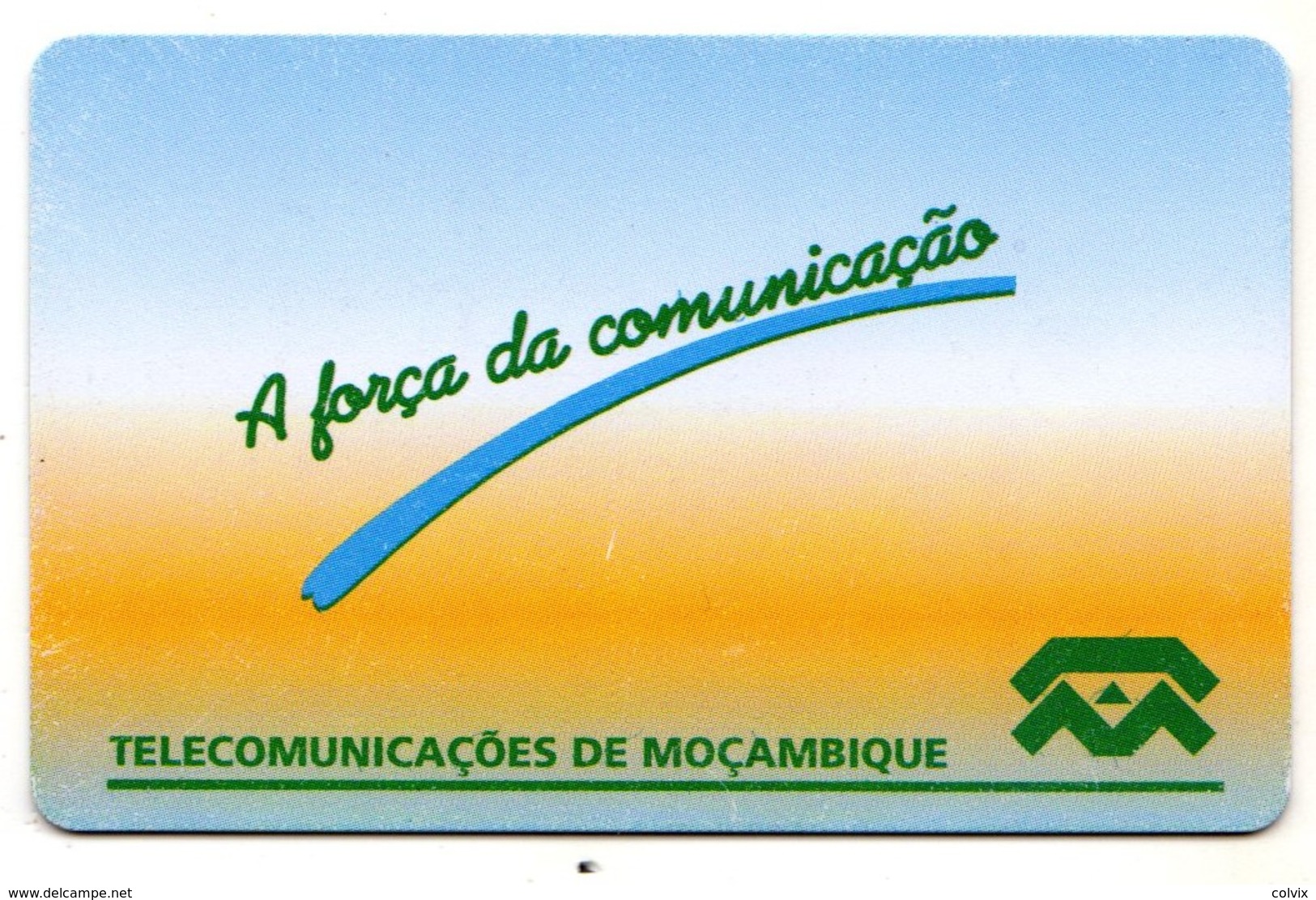 MOZAMBIQUE REF MV CARDS MZB-05 50 000MT Instructions Of Use 2 - Mozambico