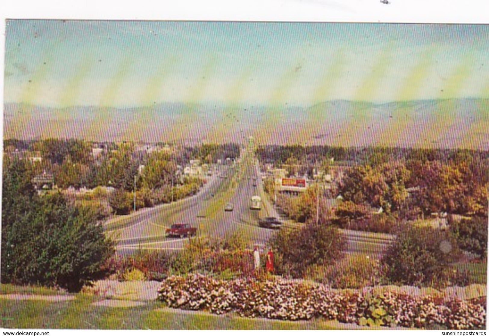 Idaho Boise Looking Down Capitol Boulevard - Boise