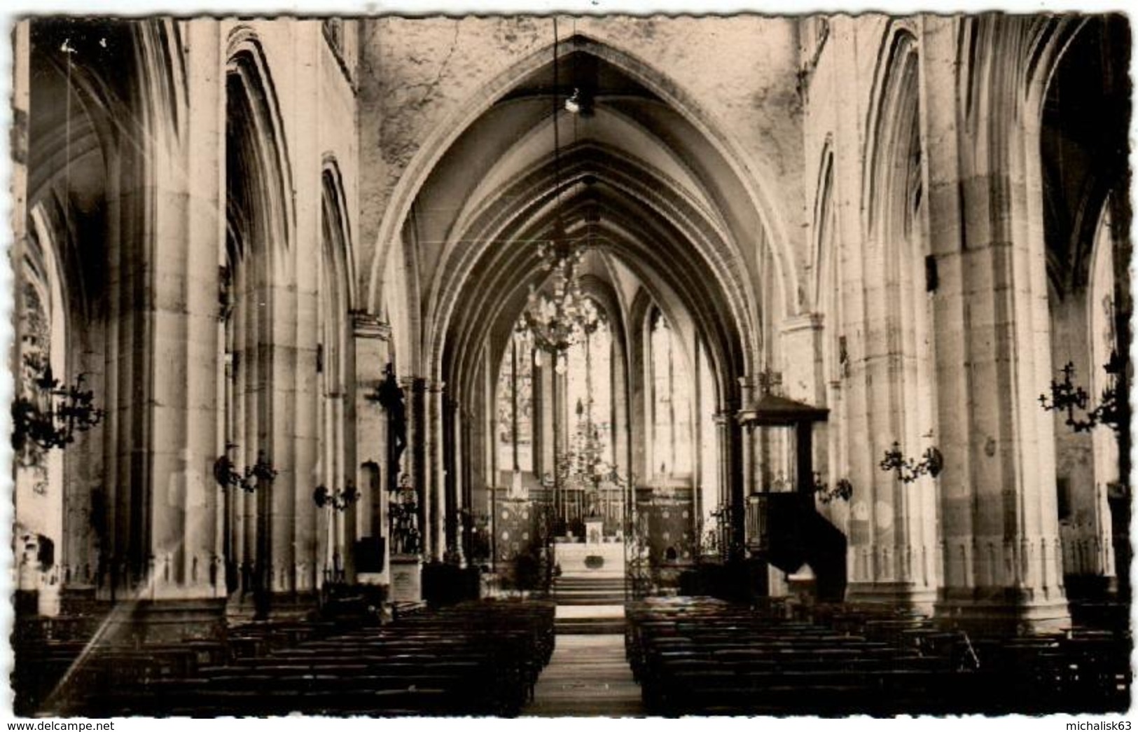 5HP 1O10 NOGENT SUR SEINE - INTERIEUR DE L'EGLISE SAINT LAURENT - Nogent-sur-Seine