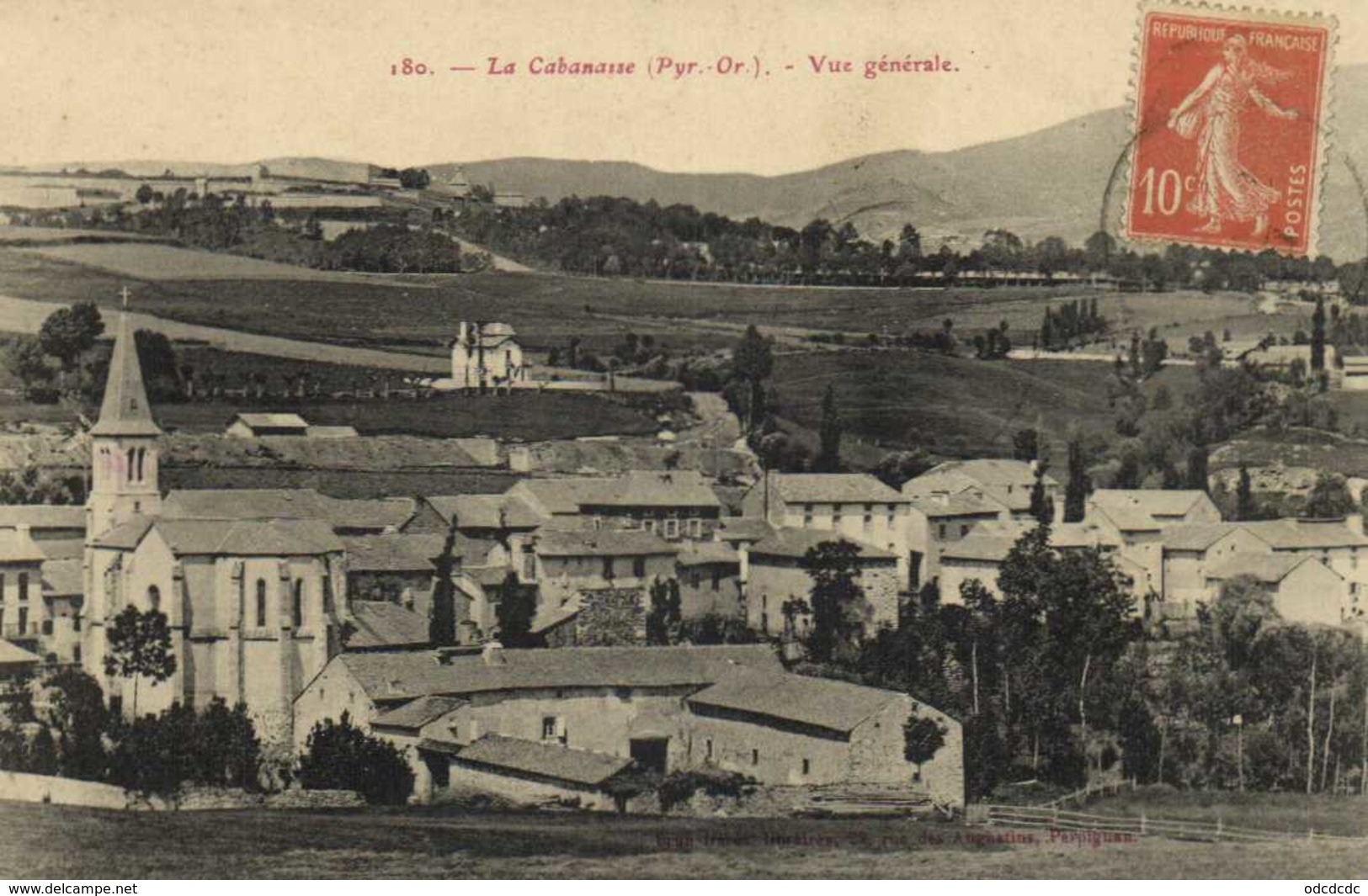 La Cabanasse ( Pyr Or) Vue Générale RV - Autres & Non Classés