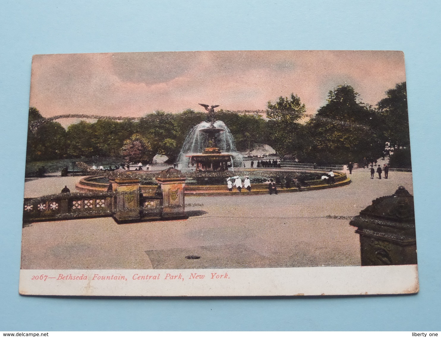 BETHSEDA FOUNTAIN ( 2067 ) Anno 19?? ( Voir Photo ) ! - Central Park