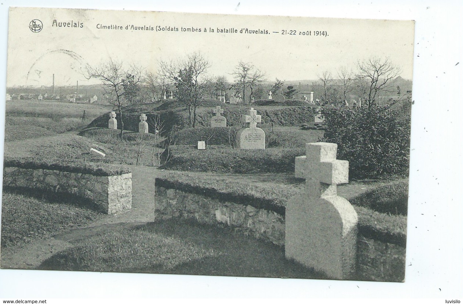 Auvelais Cimetière Soldats Tombés  ( 21 22  Août 1914 ) - Sambreville