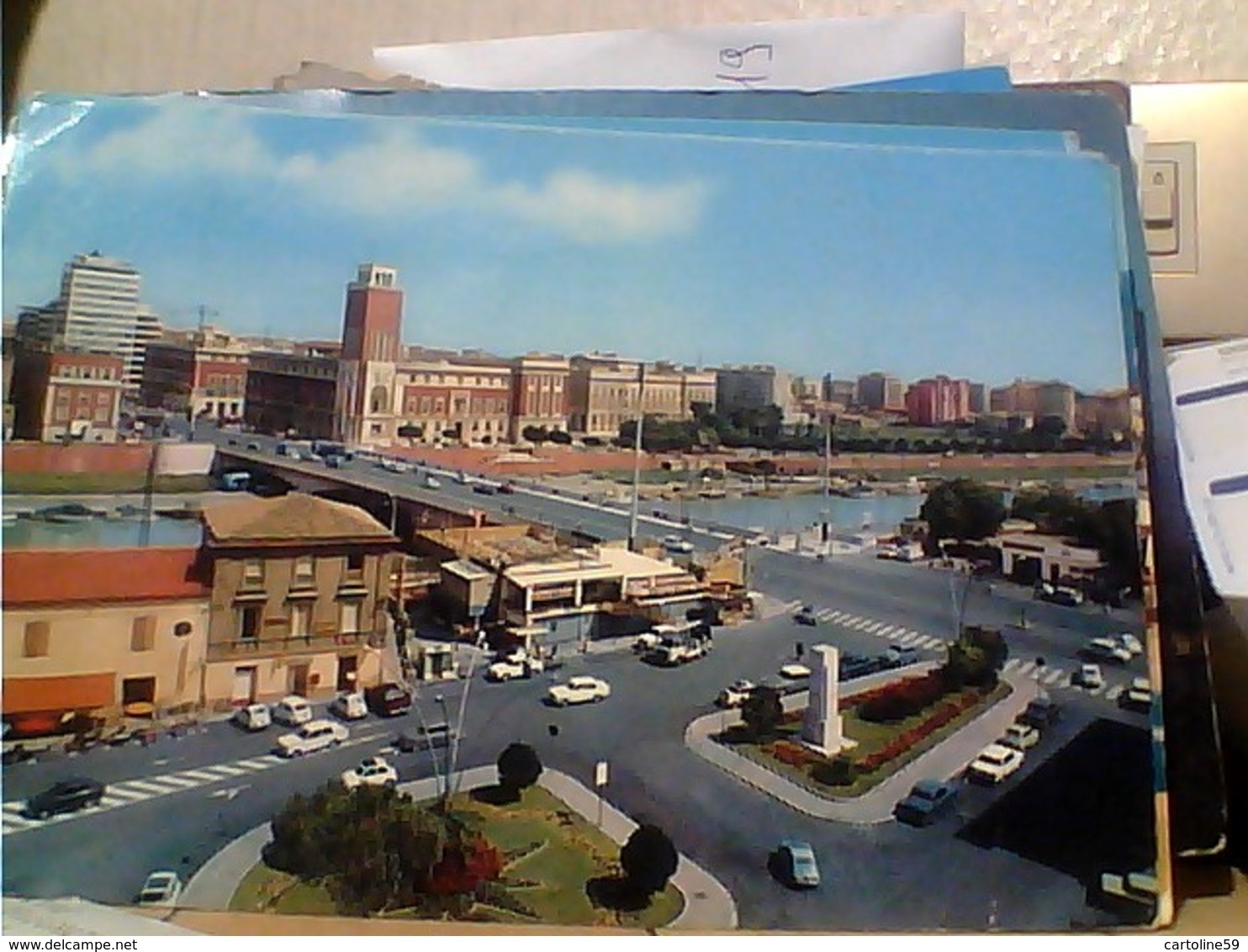 6  CARD  PESCARA VARIE VEDUTE PIAZZA SPIAGGIA VBN1963/75  GZ6971 - Pescara