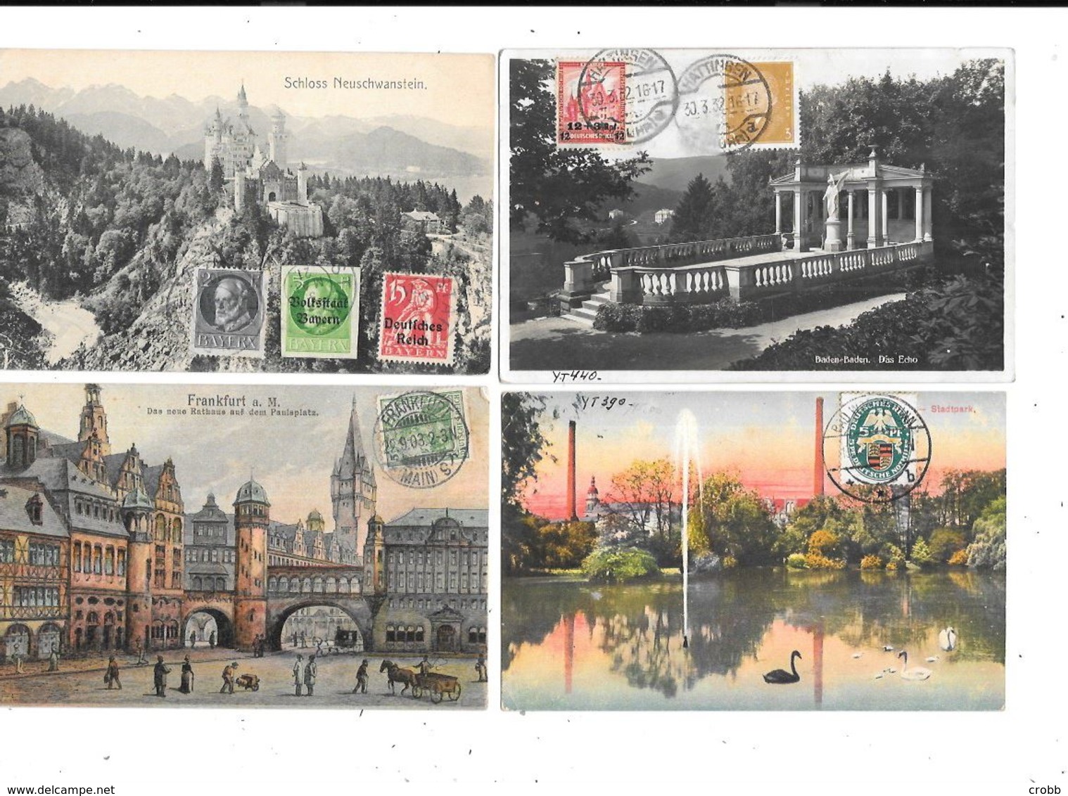 10993 - Lot De 10 CPA D' ALLEMAGNE - Collections & Lots