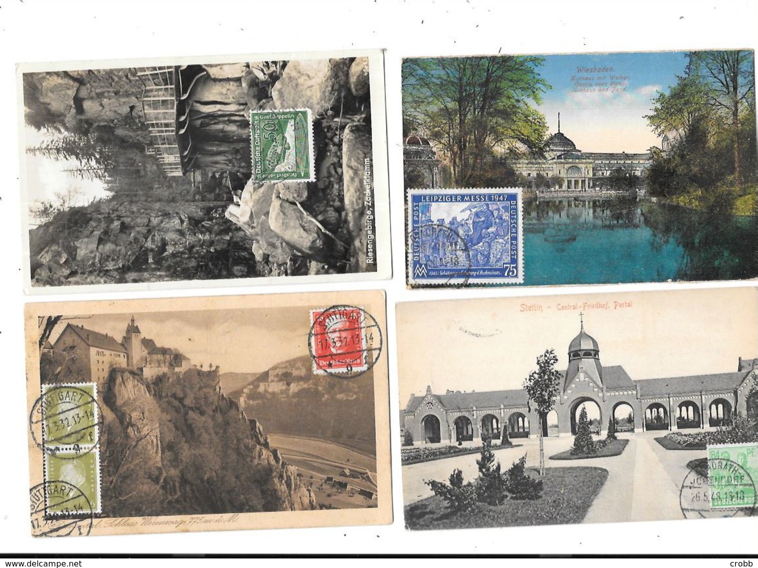 10993 - Lot De 10 CPA D' ALLEMAGNE - Collections & Lots