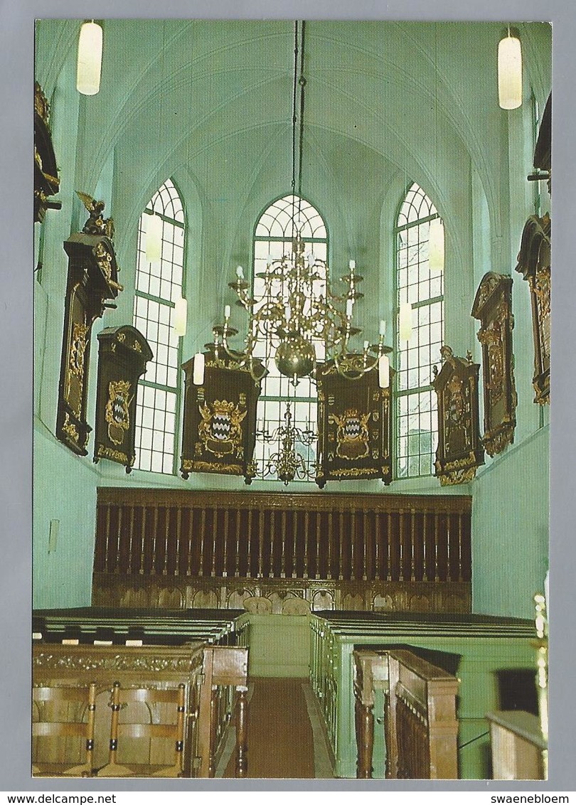 NL.- AMERONGEN. Interieur Ned. Herv. Kerk. Foto: A. Boelhouwers. - Kerken En Kathedralen