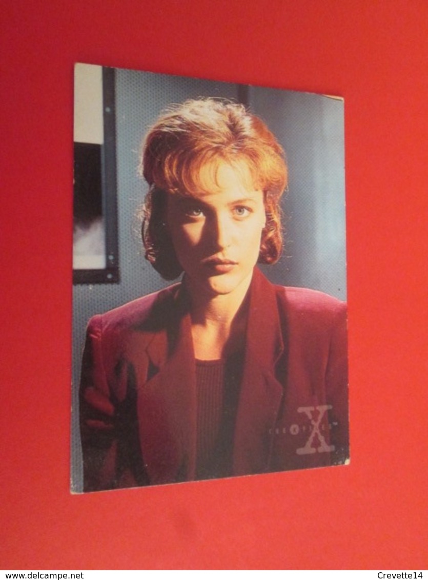 76/100  TRADING CARD TOPPS SERIE TELE X-FILES MULDER SCULLY : N°06 PROFILES SCUKLY DANA  KATHERINE - X-Files