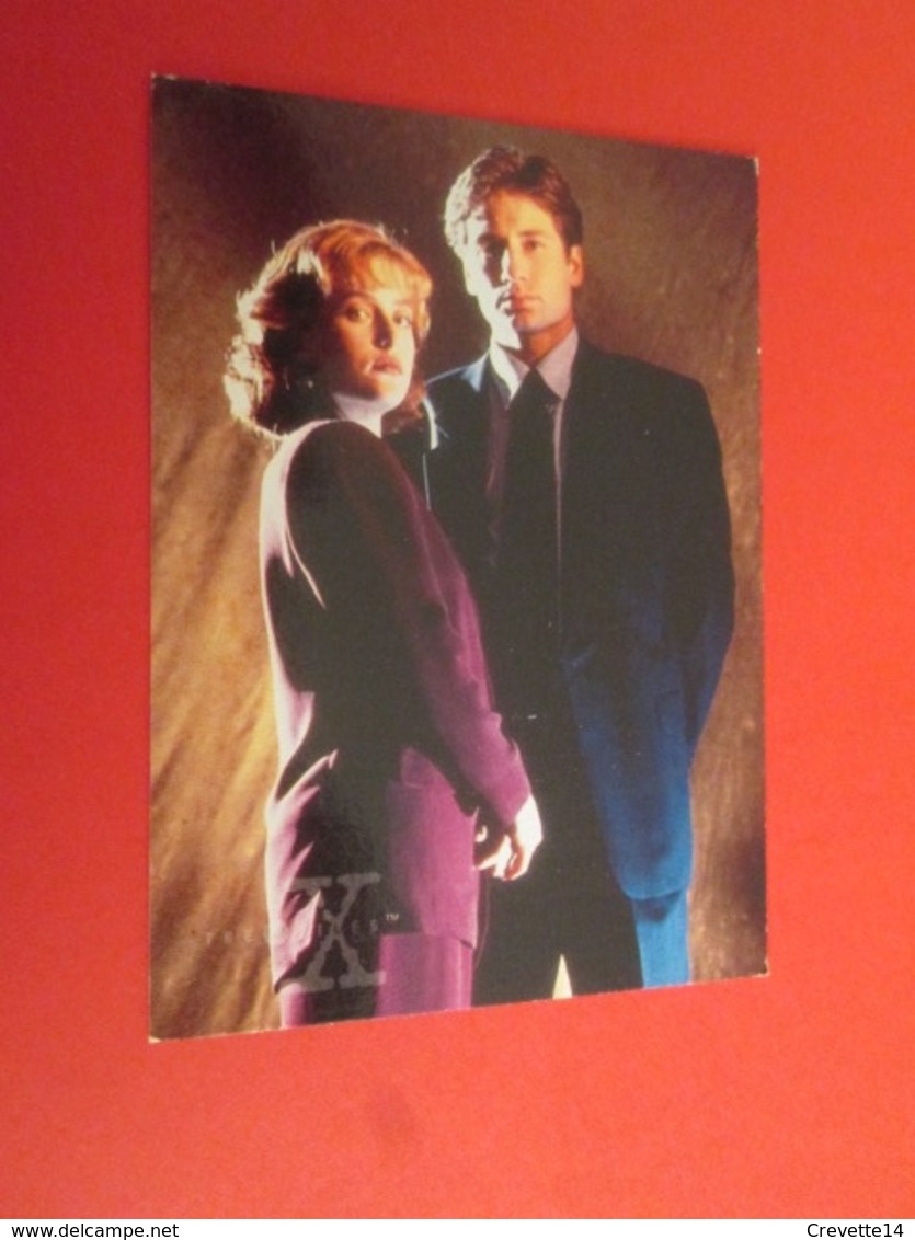 76/100  TRADING CARD TOPPS SERIE TELE X-FILES MULDER SCULLY : N°03 PRESENTATION - X-Files