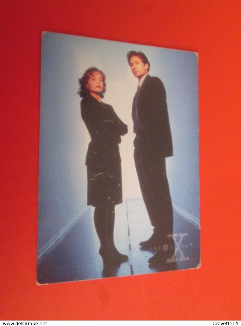 76/100  TRADING CARD TOPPS SERIE TELE X-FILES MULDER SCULLY : N°02 PRESENTATION - X-Files