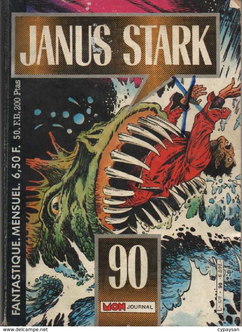 JANUS STARK N° 90 BE MON JOURNAL  06-1986 - Janus Stark