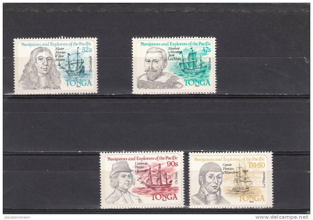 Tonga Nº 589 Al 592 - Tonga (1970-...)