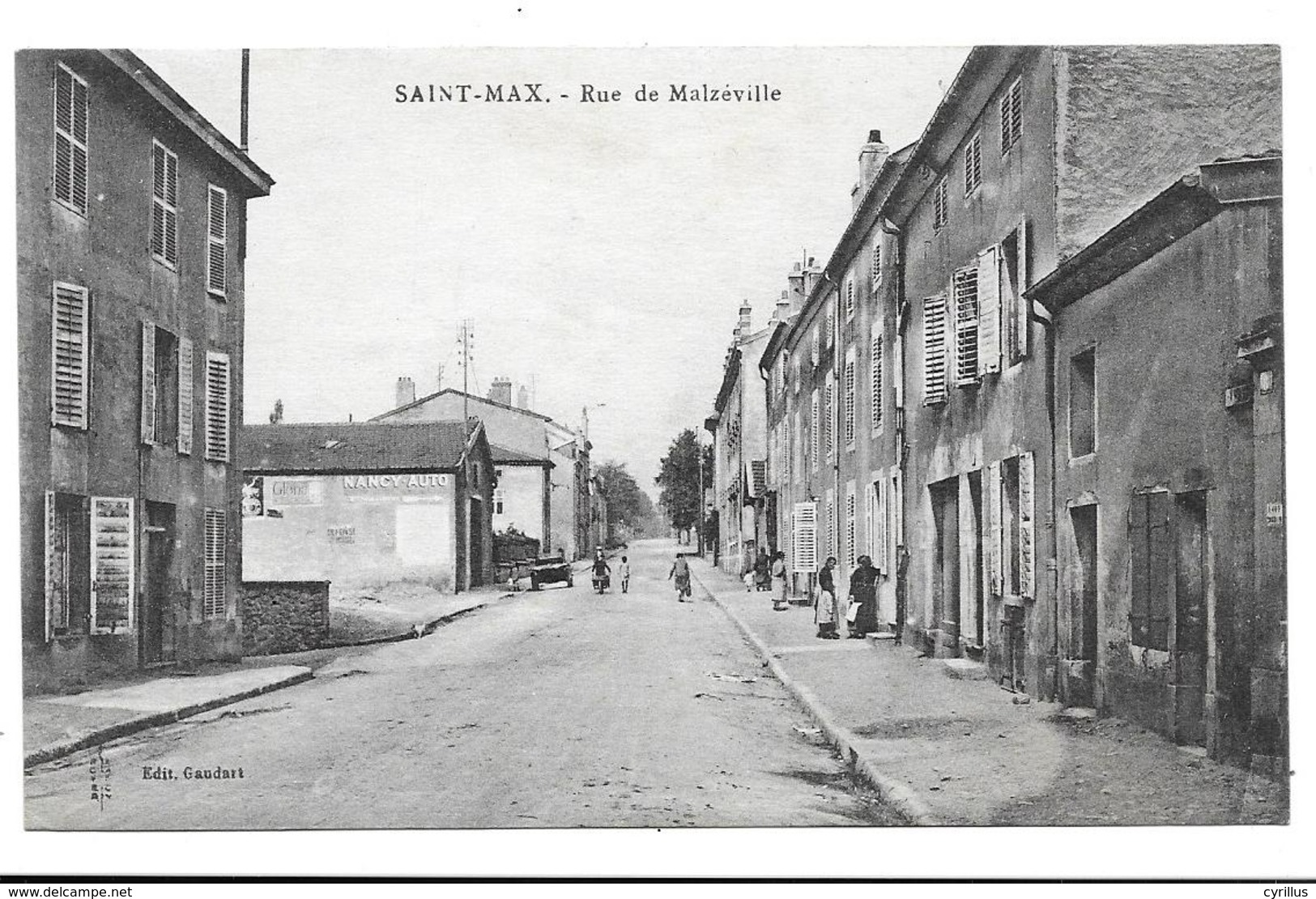 54 - SAINT-MAX  - RUE DE MALZEVILLE - Autres & Non Classés