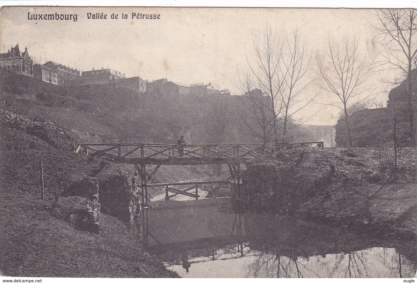 798/ Luxembourg, Vallee De La Petrusse, 1909 - Luxembourg - Ville