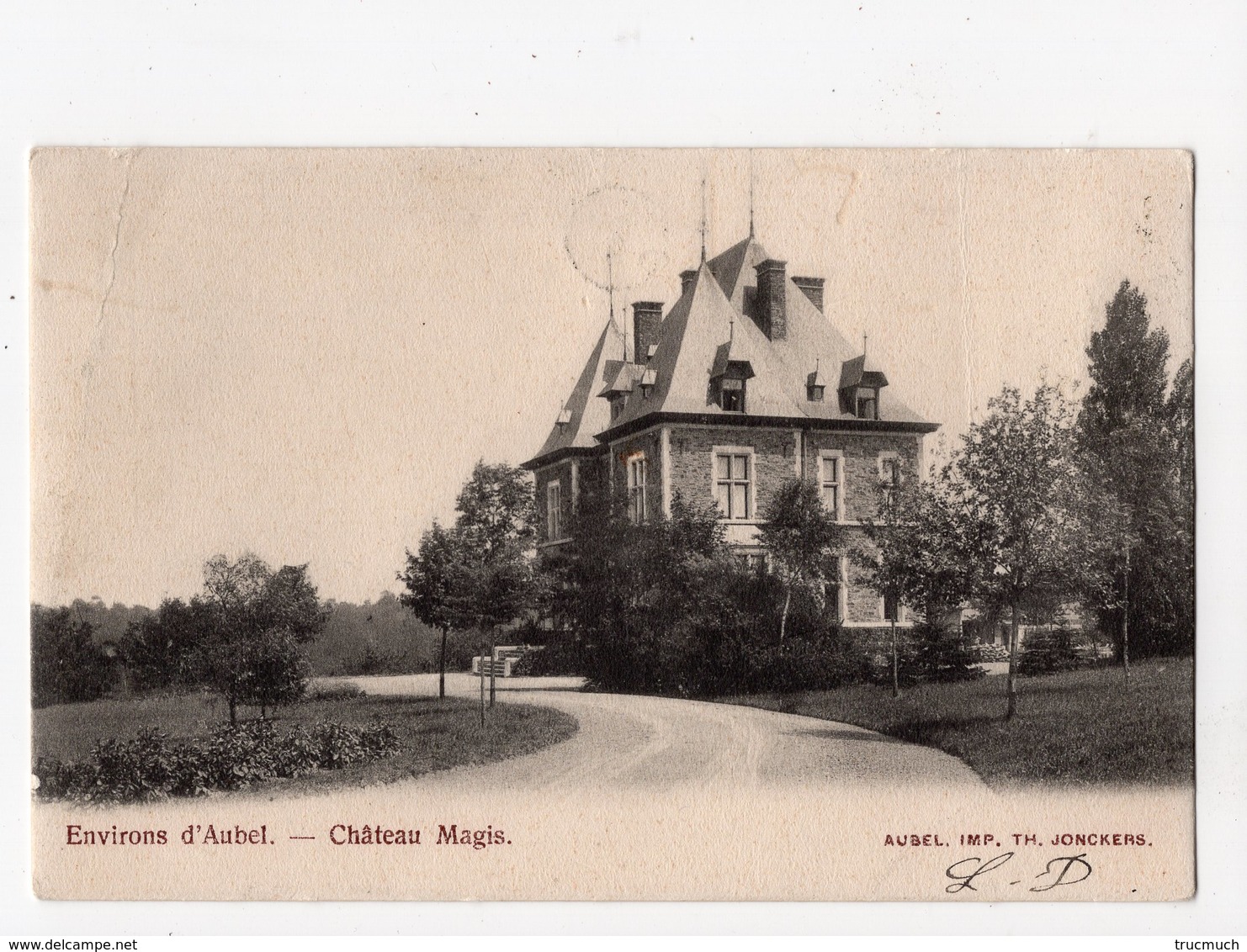 166 - AUBEL  -  Château MAGIS - Aubel