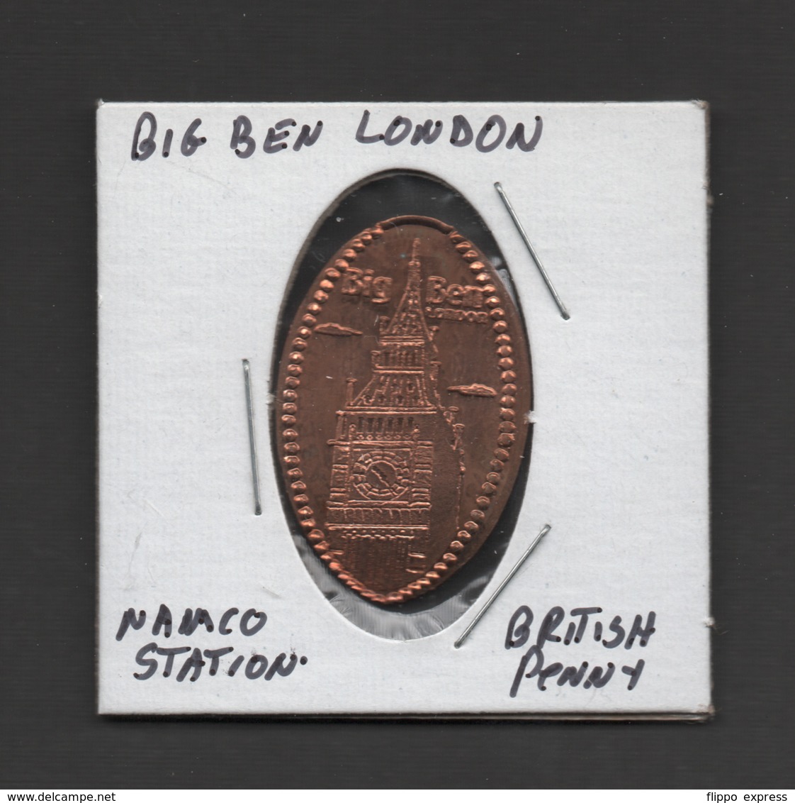 Pressed Penny, Elongated Coin, Big Ben, London, England - Pièces écrasées (Elongated Coins)