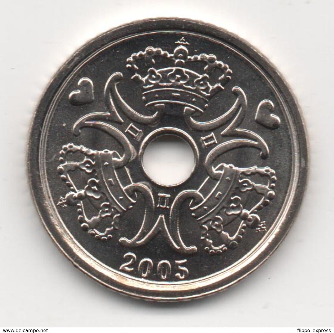 Denmark 2005, 1 Krone, UNC - Denemarken