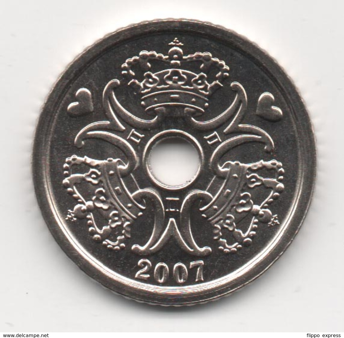 Denmark 2007, 1 Krone, UNC - Denemarken