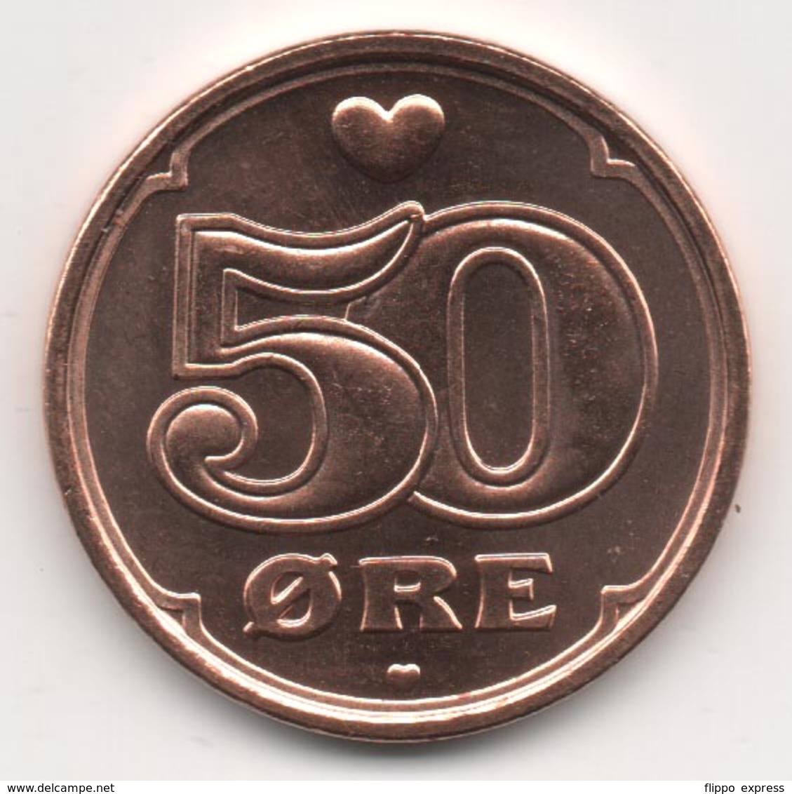 Denmark 2008, 50 Ore, UNC - Denemarken