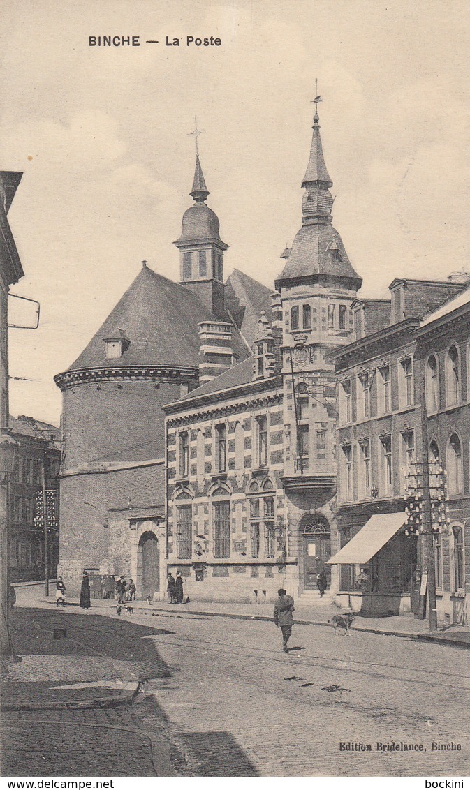 Binche - La Poste - Très Belle Carte   - état Voir Scan. - Binche