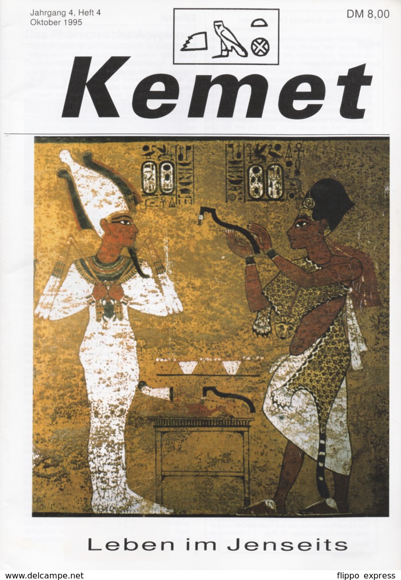 Egypt: Kemet Magazine, Oktober 1995, Jrg. 4, Heft 4 - Autres & Non Classés