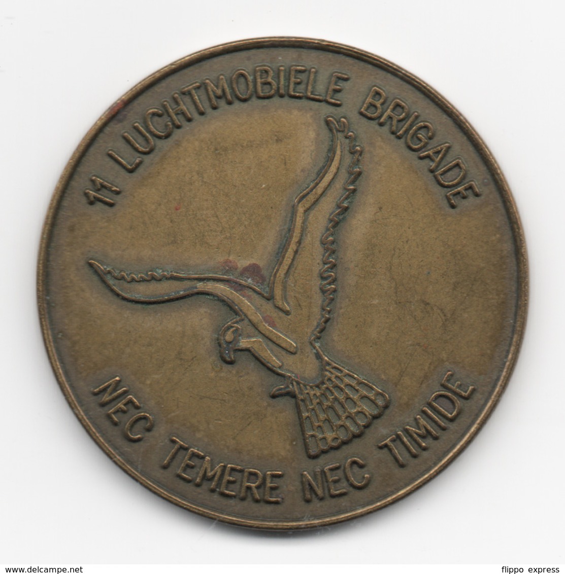 Netherlands: 11 Luchtmobiele Brigade. Military Coin, Medal - Andere & Zonder Classificatie