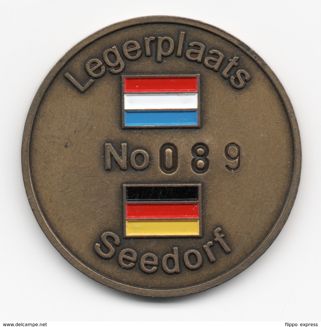 Netherlands: Stafstafcompagnie 41 MechBrig. Military Coin, Medal - Andere & Zonder Classificatie