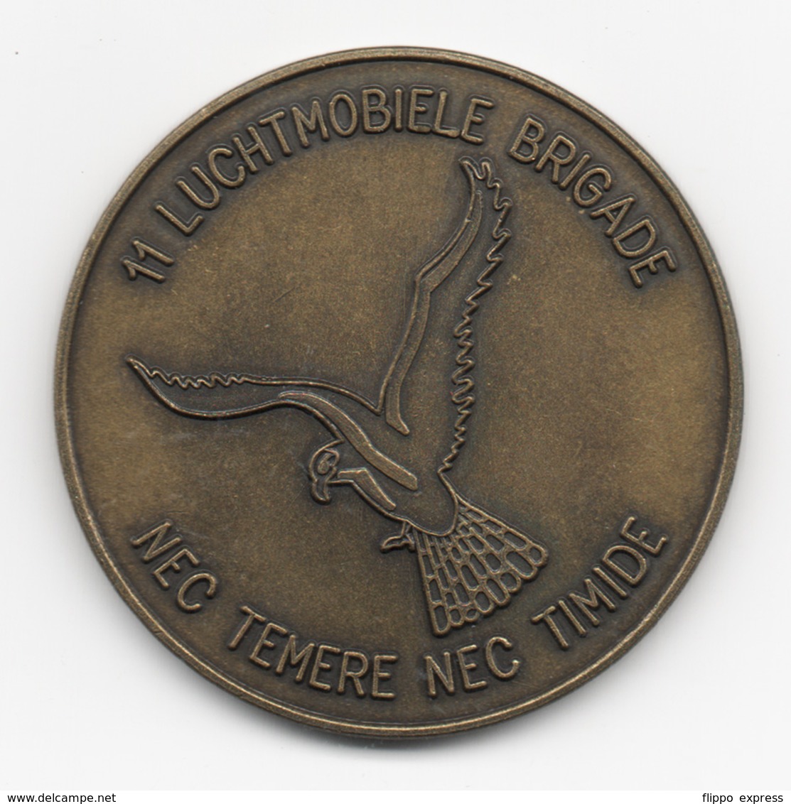 Netherlands: 11 Luchtmobiele Brigade. Military Coin, Medal - Andere & Zonder Classificatie