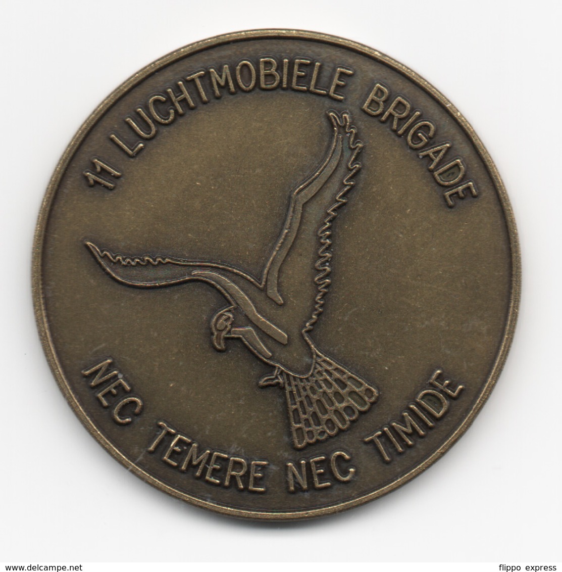 Netherlands: 11 Luchtmobiele Brigade. Military Coin, Medal - Andere & Zonder Classificatie