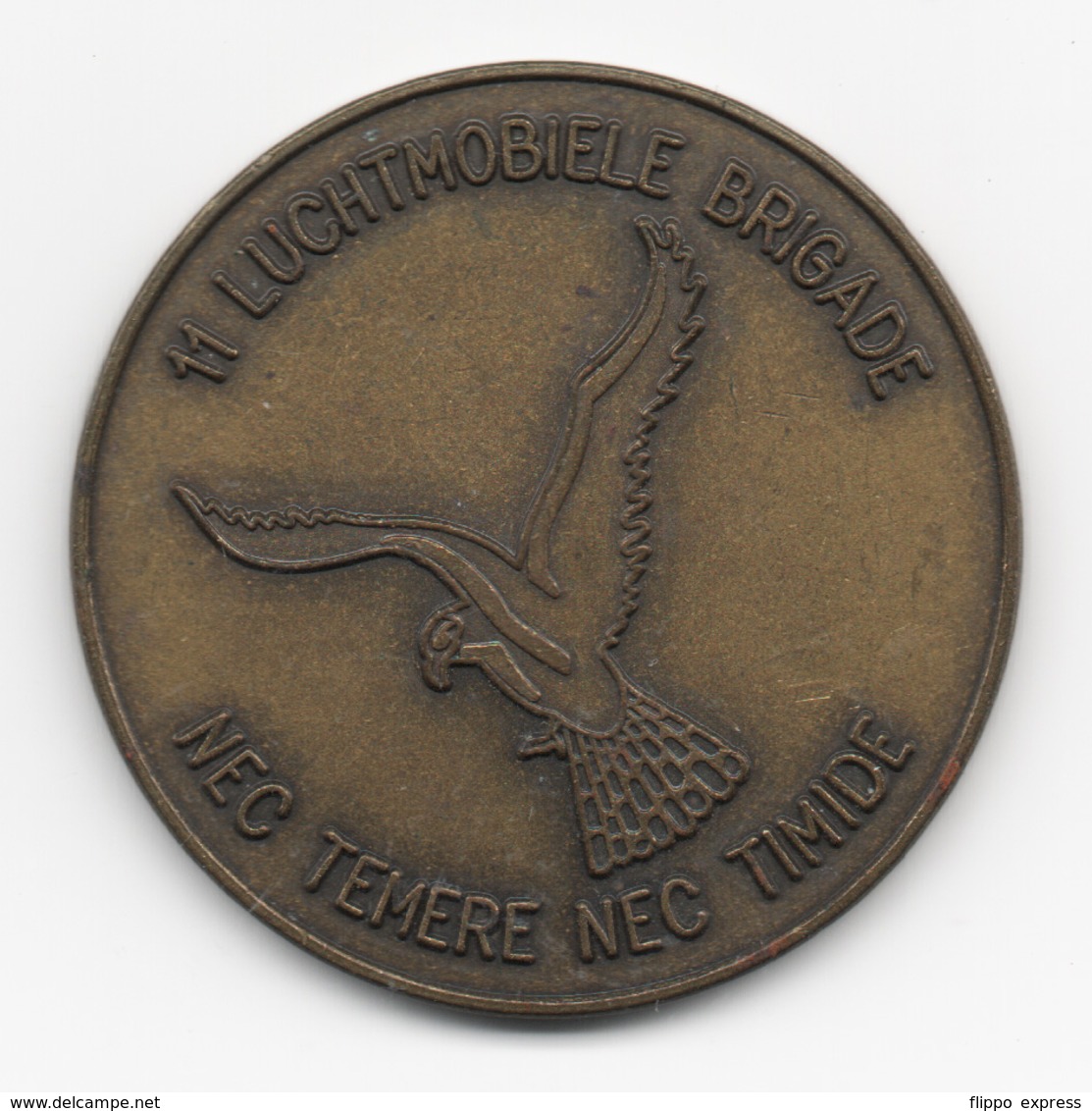 Netherlands: 11 Luchtmobiele Brigade. Military Coin, Medal - Andere & Zonder Classificatie