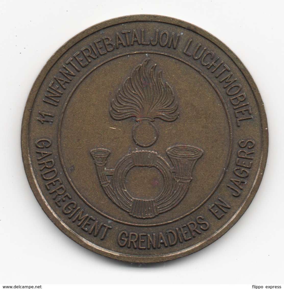 Netherlands: 11 Luchtmobiele Brigade. Military Coin, Medal - Andere & Zonder Classificatie