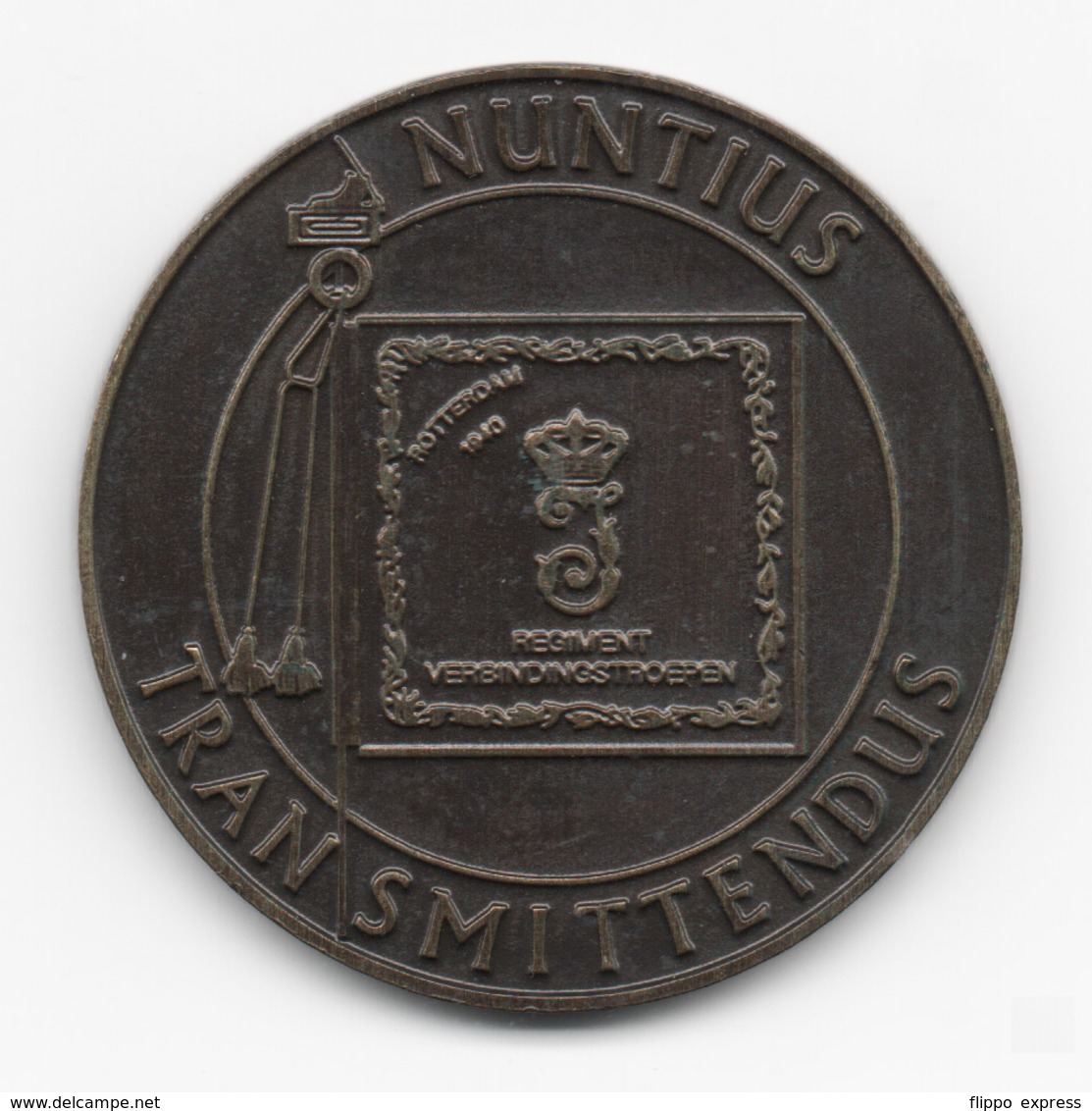 Netherlands: Regimant Verbindingstroepen. Military Coin, Medal - Andere & Zonder Classificatie
