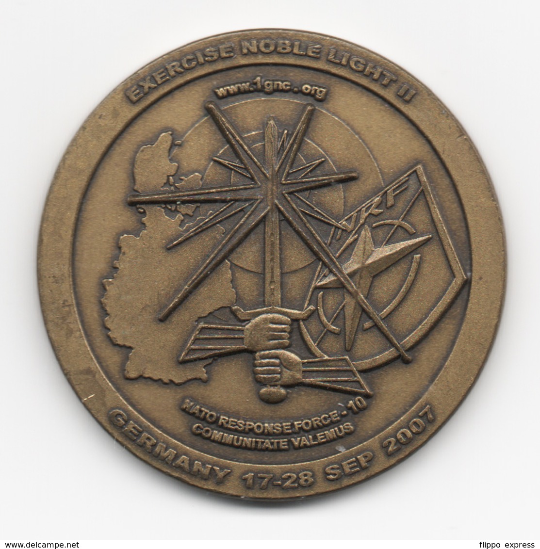 Netherlands: Exercise Noble Licht II. Military Coin, Medal - Andere & Zonder Classificatie