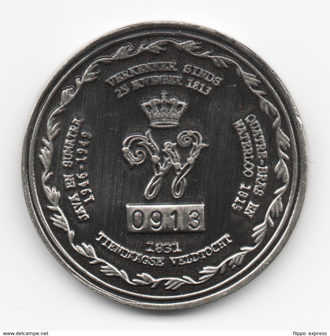 Netherlands: Regiment Huzaren. Military Coin, Medal - Andere & Zonder Classificatie