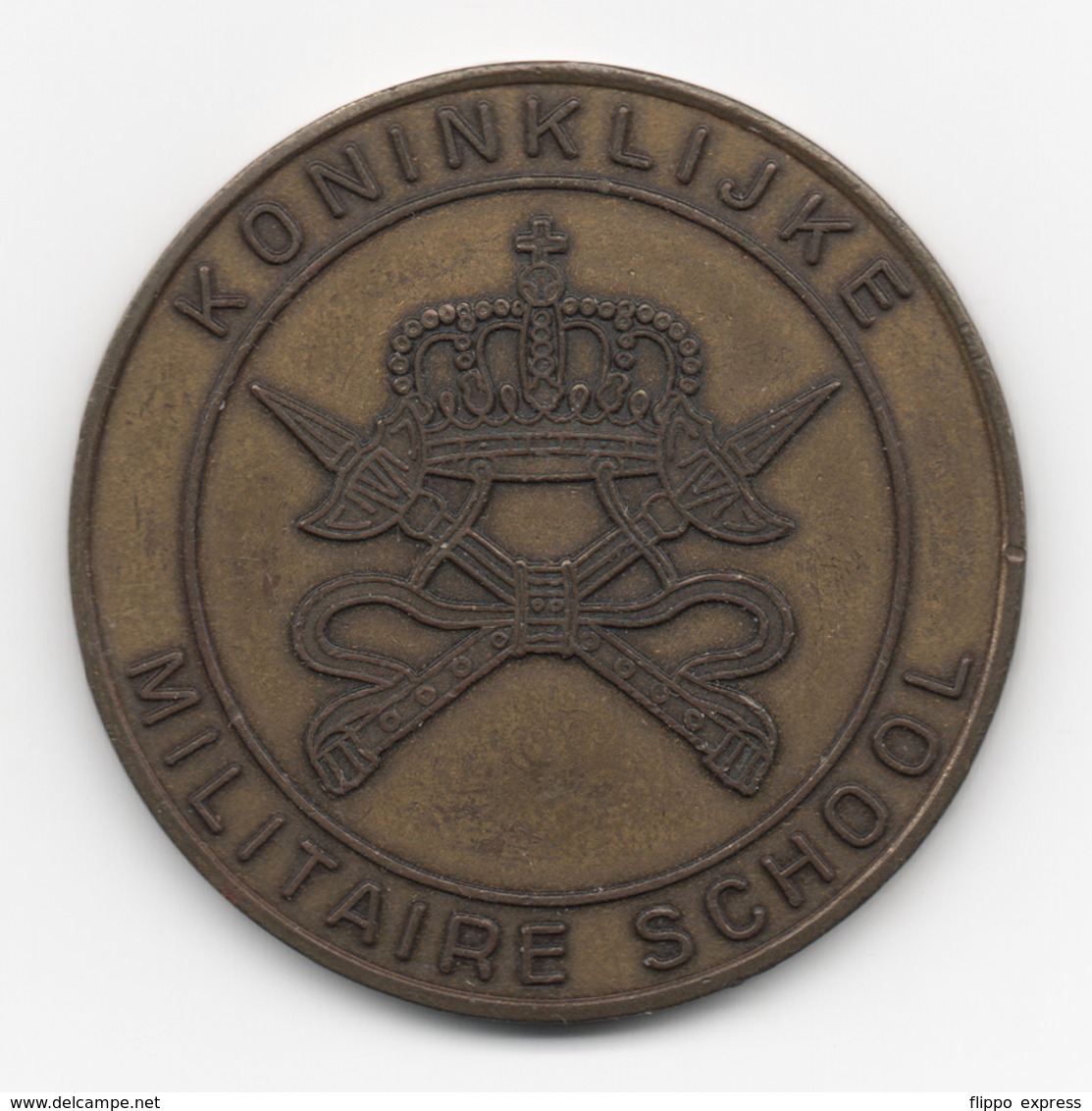 Netherlands: Koninklijke Militaire School. Military Coin, Medal - Andere & Zonder Classificatie