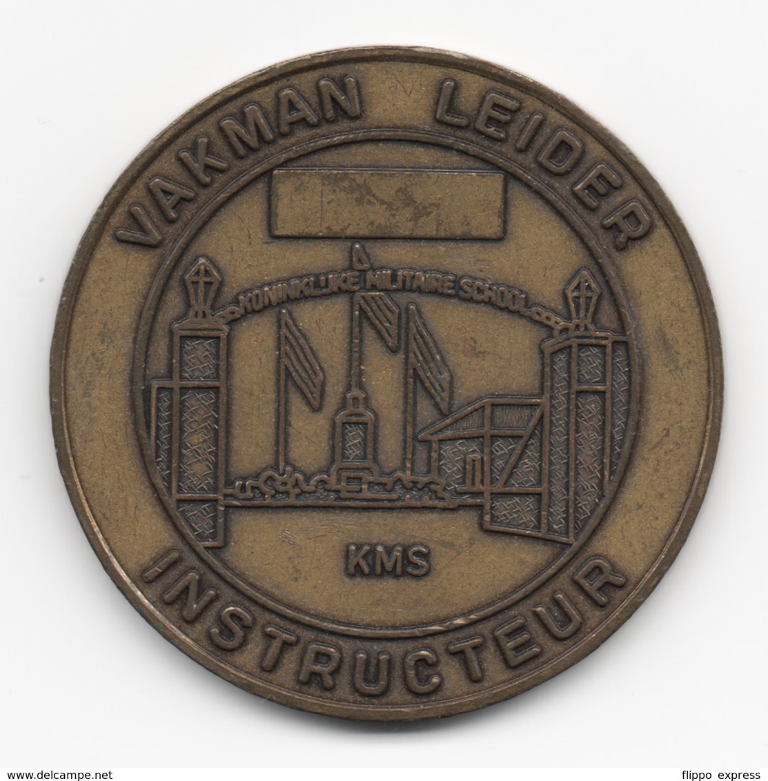 Netherlands: Koninklijke Militaire School. Military Coin, Medal - Andere & Zonder Classificatie